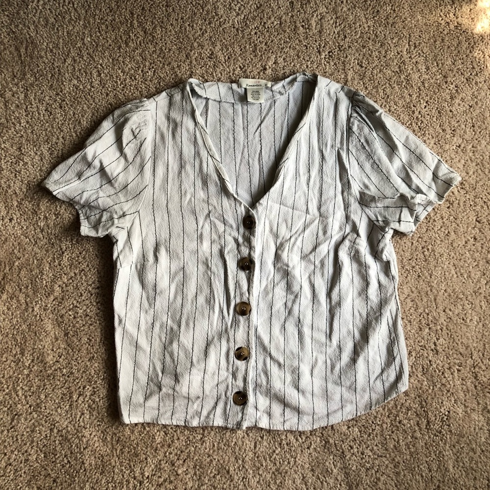 Striped Button Up